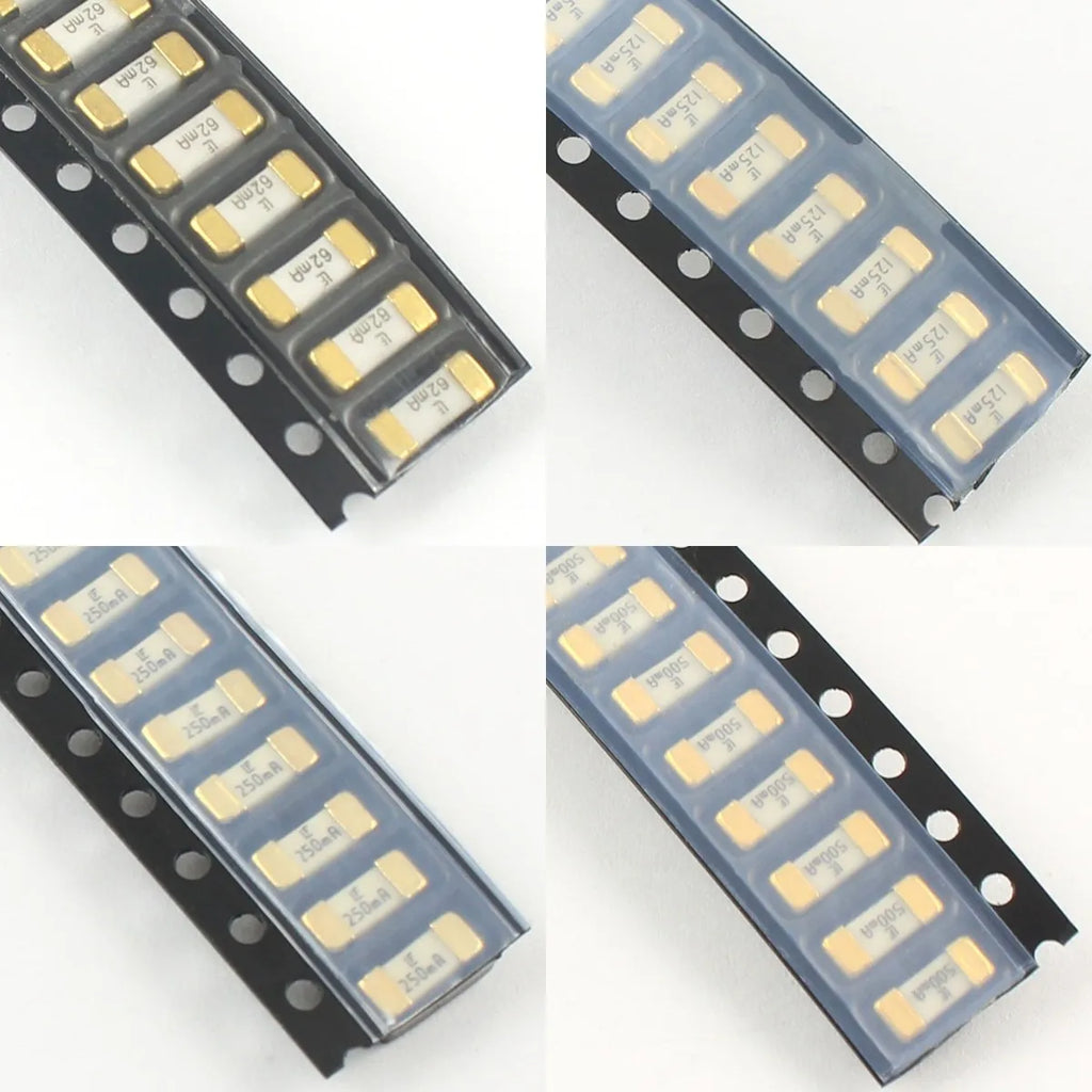 10pcs LF 1808 Fuse Fast Blow SMD 125V 451 62mA 125mA 0.25A 0.5A 0.75A 1A 1.5A 2A 2.5A 3A 3.15A 3.5A 4A 5A 6.3A 7A 8A 10A 12A 15A