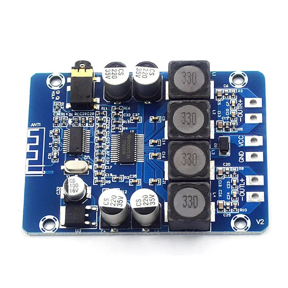 TPA3118 2X30W Stereo Audio Bluetooth Digital Power Amplifier Board Amplificador XH-M314 Original Chip DC 8V-26V