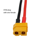 XT60 Female / Male Plug Battery Parallel Connector with Silicone Flexible Wire14AWG for RC Lipo Battery Motor