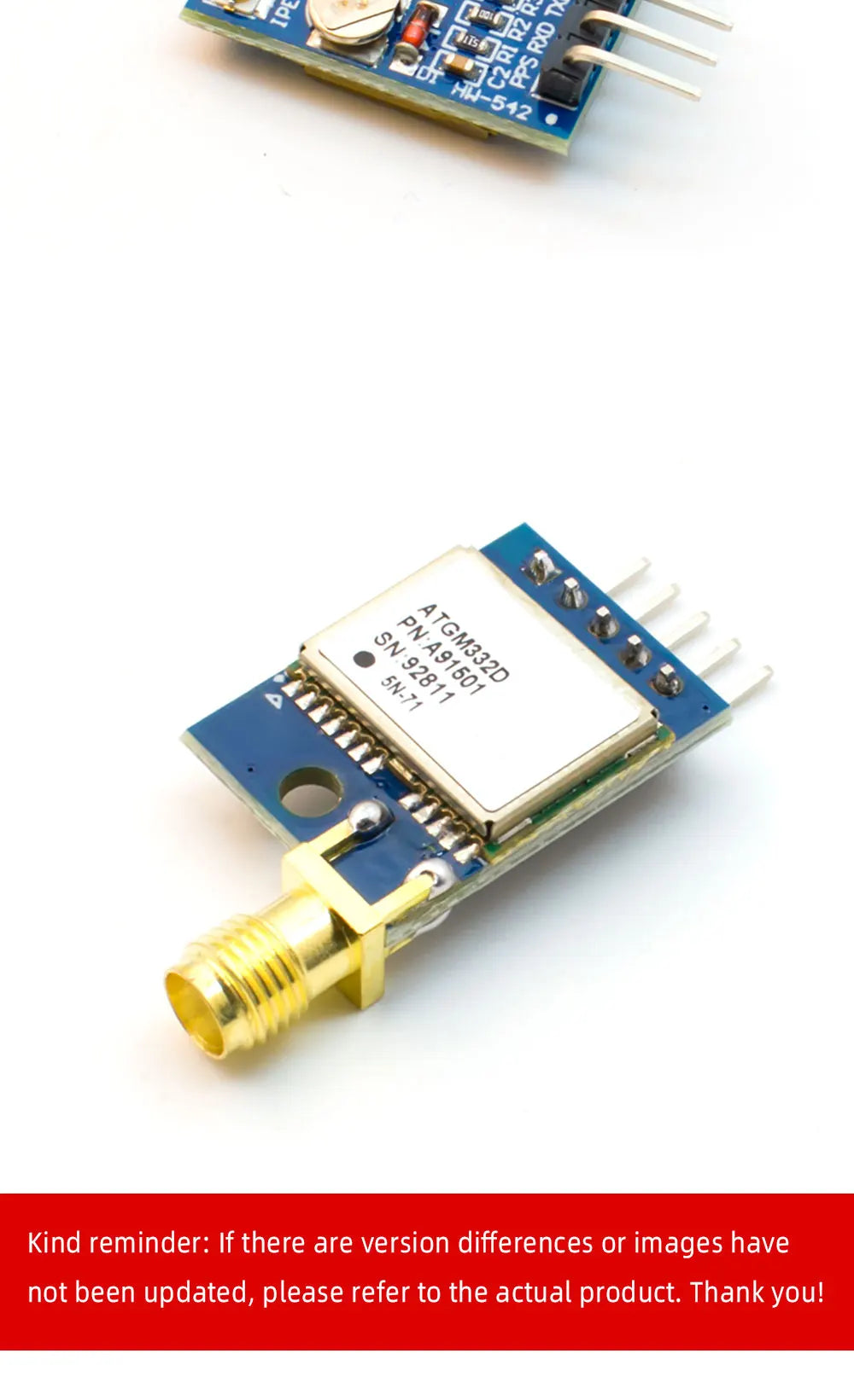ATGM332D 5N31 GPS Beidou GLONASS three-mode satellite receiving module SMA replaces NEO-M8N