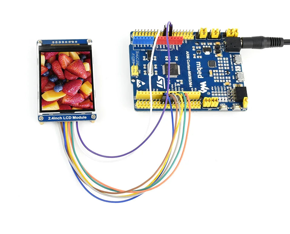 Waveshare 2.4inch LCD Display Module 65K RGB 2.4 inch SPI 240×320 for Arduino / Raspberry Pi / STM32