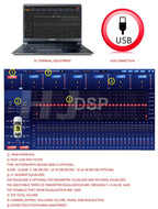 31 Band Eq Car Android Large Screen Host Dsp Power Amplifier 4x80w Car Android Navigation Host Audio Speaker Amp DSP Processor