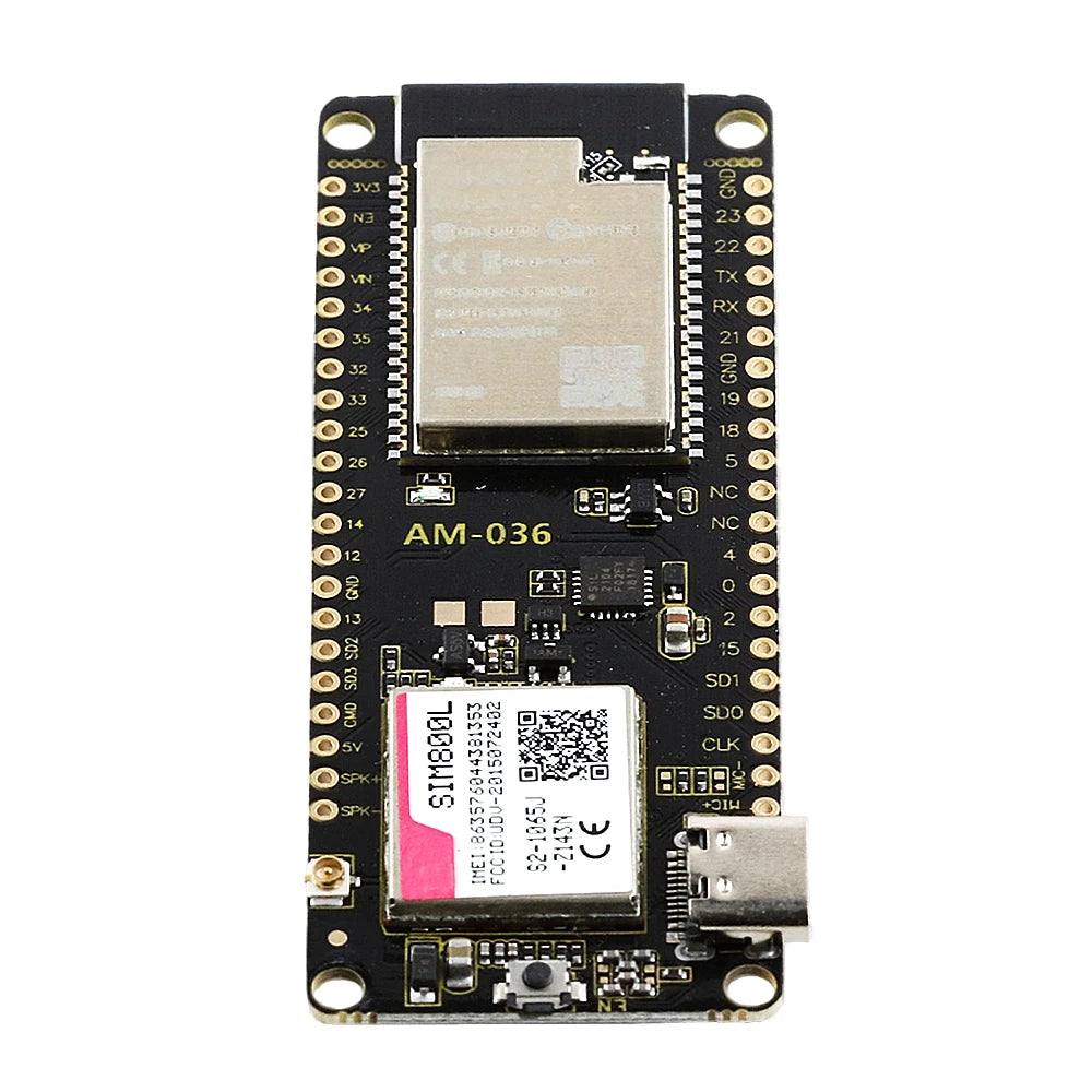 SIM800L GSM GPRS Module for ESP32 Development Board WiFi Bluetooth Modules SIM Antenna SIM Card Type-C DC3.6-5V