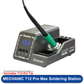 MECHANIC T12Pro Max T12 Soldering Station PID Control 160W High Power 4s Fast Heating Smart Sleep T12 Handle Welding Repair Tool