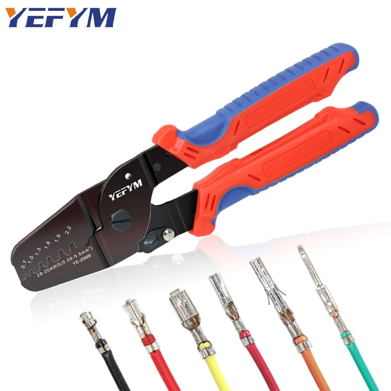SH1.0/ZH1.5/PH2.0/XH2.54/SM2.54/2510/VH3.96/5557/5559 Molex Tyco JST Spade Terminals Pliers YE-12MB/20MB Crimping Tools YEFYM