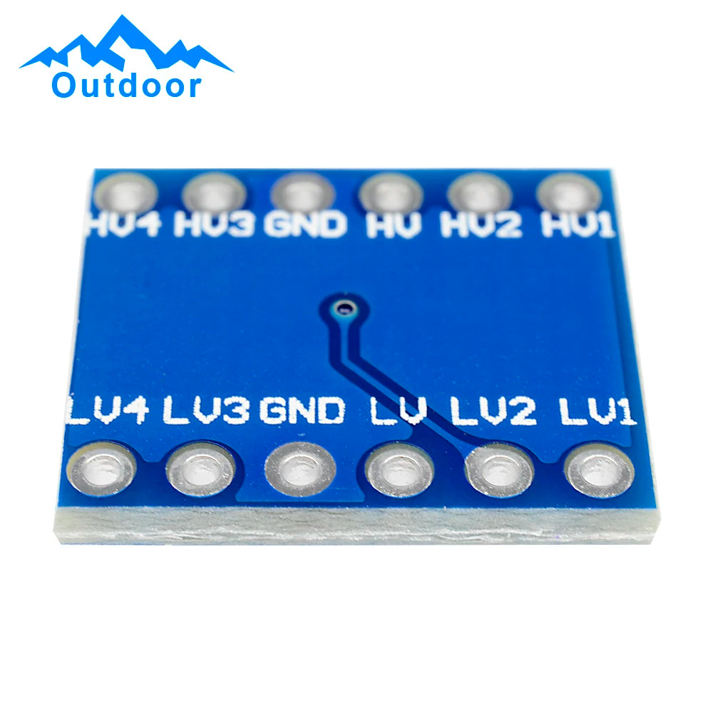 10pcs 4MOS Transistor Level Conversion Module 3V and 5V 4 Channels Logic Level Shifter 4 Way Bi-Directional Module High Speed