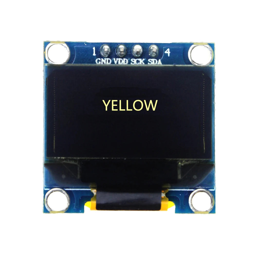 0.91 Inch 128x32 IIC I2C White / Blue OLED LCD Display DIY Module SSD1306 Driver IC DC 3.3V 5V for Arduino