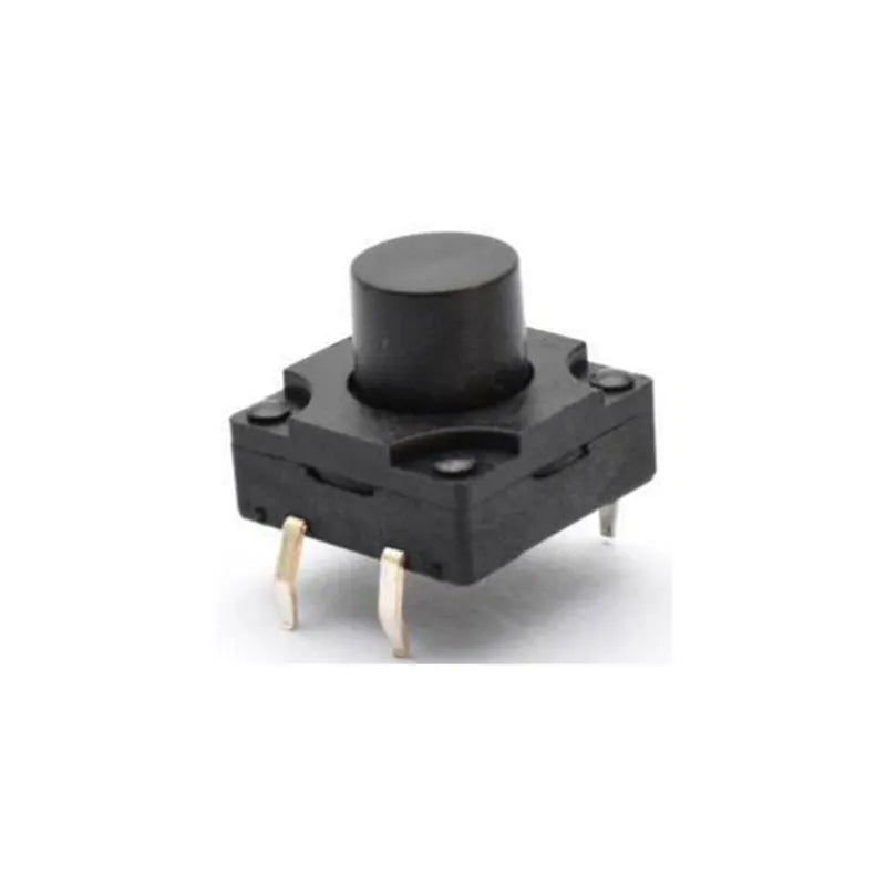 20pcs/lot 12x12mm Panel Waterproof Tact Switch 12*12*6/7/8/9/10/12mm Dustproof Switch 4Pin DIP Micro Buttons