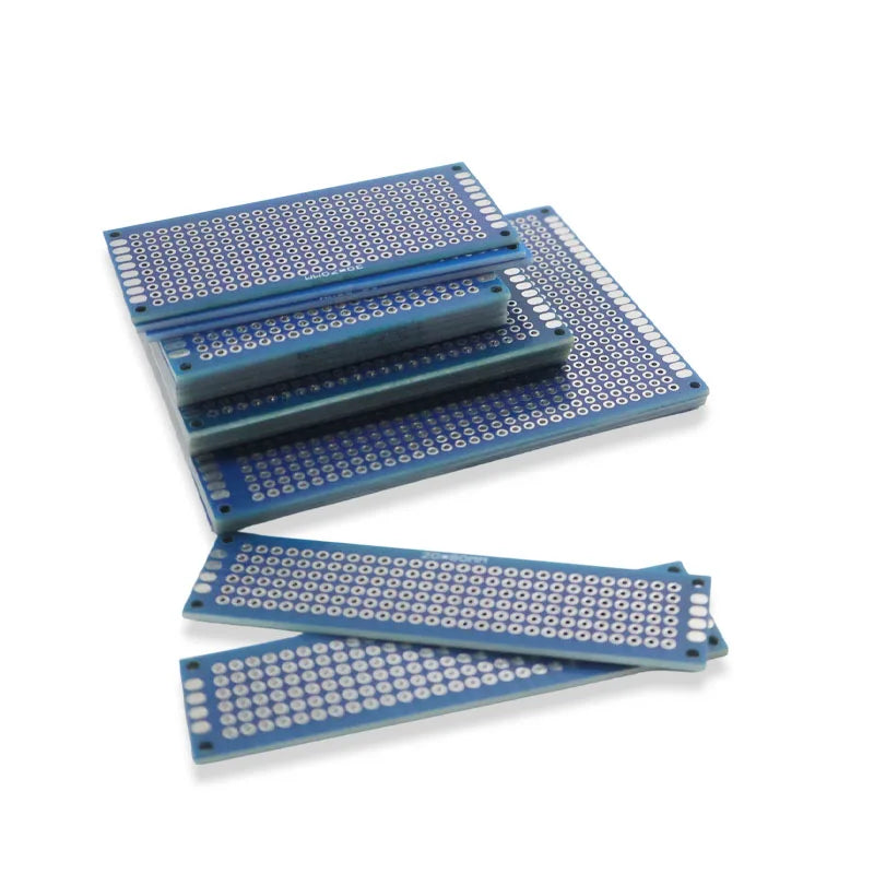 5/10Pcs Prototype BoardsBlue Circuit Perfboard 3x7cm 4x6cm 5x7cm 7x9cm Double Sided Circuit Boards DIY Electronic Kit  PCB New