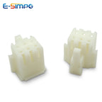 50Pcs Micro Mini PHB 2.0mm Double Row Buckle Plastic Shell 2x2P 2x3P 2x4P 2x5P 2x6P 2x7P 2x8P 2x10P Female Housing Connector