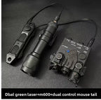 DBAL-A2 PEQ15 Red Green Dot IR Laser Sight  Light Tactical M600 Flashlight Armas White Scout Lamp Fit 20MM Picatinny Rail