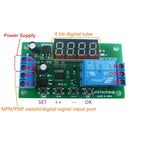 DC 5V 12V 24V Multifunction Pulse Counter Trigger Delay Timer Relay Simple PLC Module for Smart Home