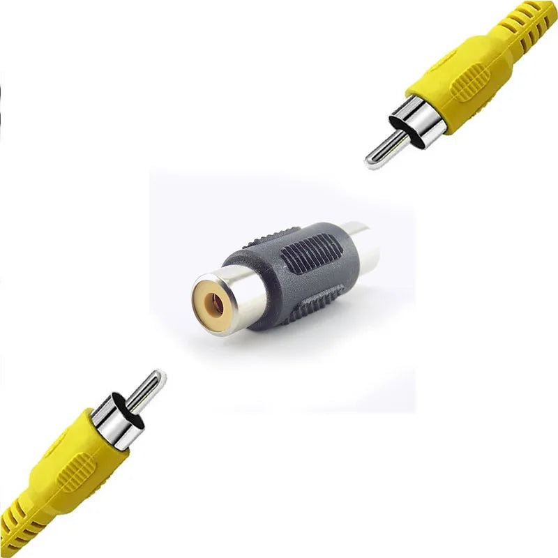 4Pin M12 GX12 Aviation Head Male/Female to RCA DC Male Female Connector Cable Plug Cord Converter for Car Rear Camera Monitor T1