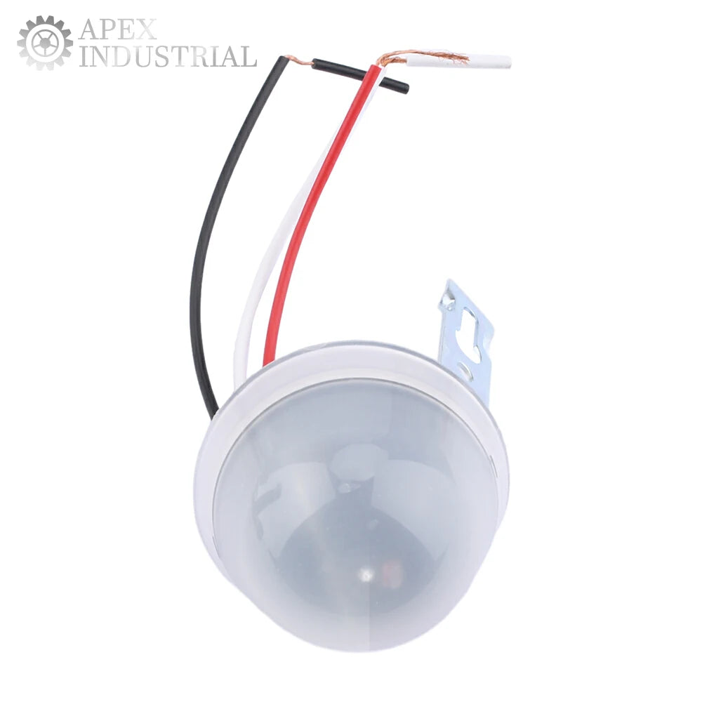 AS-20 Automatic Auto On Off Photocell Street Light Switch AC 110V 220V DC 12V 10A Photo Control Photoswitch Sensor Switch 3 Wire