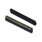 10pcs 1.27mm 1x50Pin Single Row PH4.3mm Straight Vertical SMT Right Angle Gold-plated Rohs Female Pin Header Socket Connector