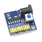 DC-DC Triple Output Power Supply Module 12V to 3.3V 5V 12V 800mA Buck Converter for Arduino ESP32 ESP8266 Breadboard Audio Amp