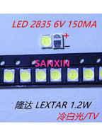 1000pcs 2835 3528 repair LED LCD TV backlight beads MX SEOUL JF 1W-2W 3V 6V cold white light commonly used