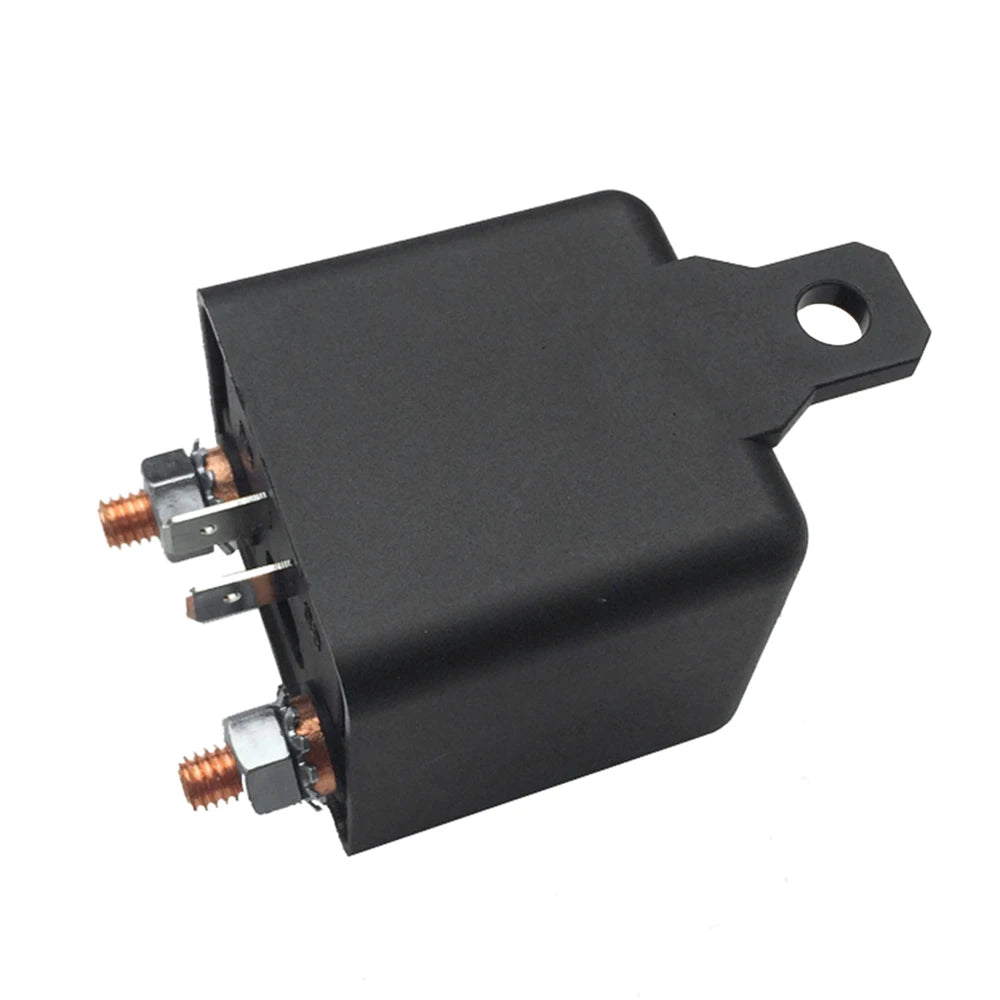 12/24V 100/200A Universal Battery Switch Relay Start 4 Pin Dual Battery Isolator Relay Current Start Relay Normal Open Car Relay