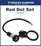 CO2 Diode Module Red Dot Set Positioning DC 5V Laser Engraver CO2 Laser Lens For DIY Co2 Laser Engraving Cutting Head