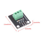 NEW DS18B20 Temperature Sensor Module Waterproof Digital Sensor Cable Stainless Steel Probe Terminal Adapter