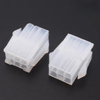 10pc 5559 Receptacle Mini-Fit MX4.2 Dual Row Female Plug Housing Automotive Connector 2x1-2x12P PC Graphic Card PCI-E ATX Power