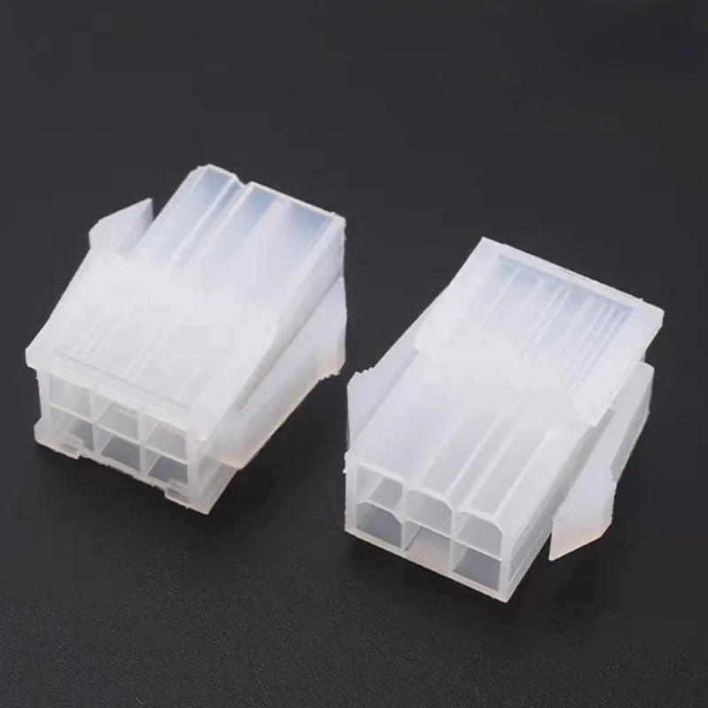 10pc 5559 Receptacle Mini-Fit MX4.2 Dual Row Female Plug Housing Automotive Connector 2x1-2x12P PC Graphic Card PCI-E ATX Power