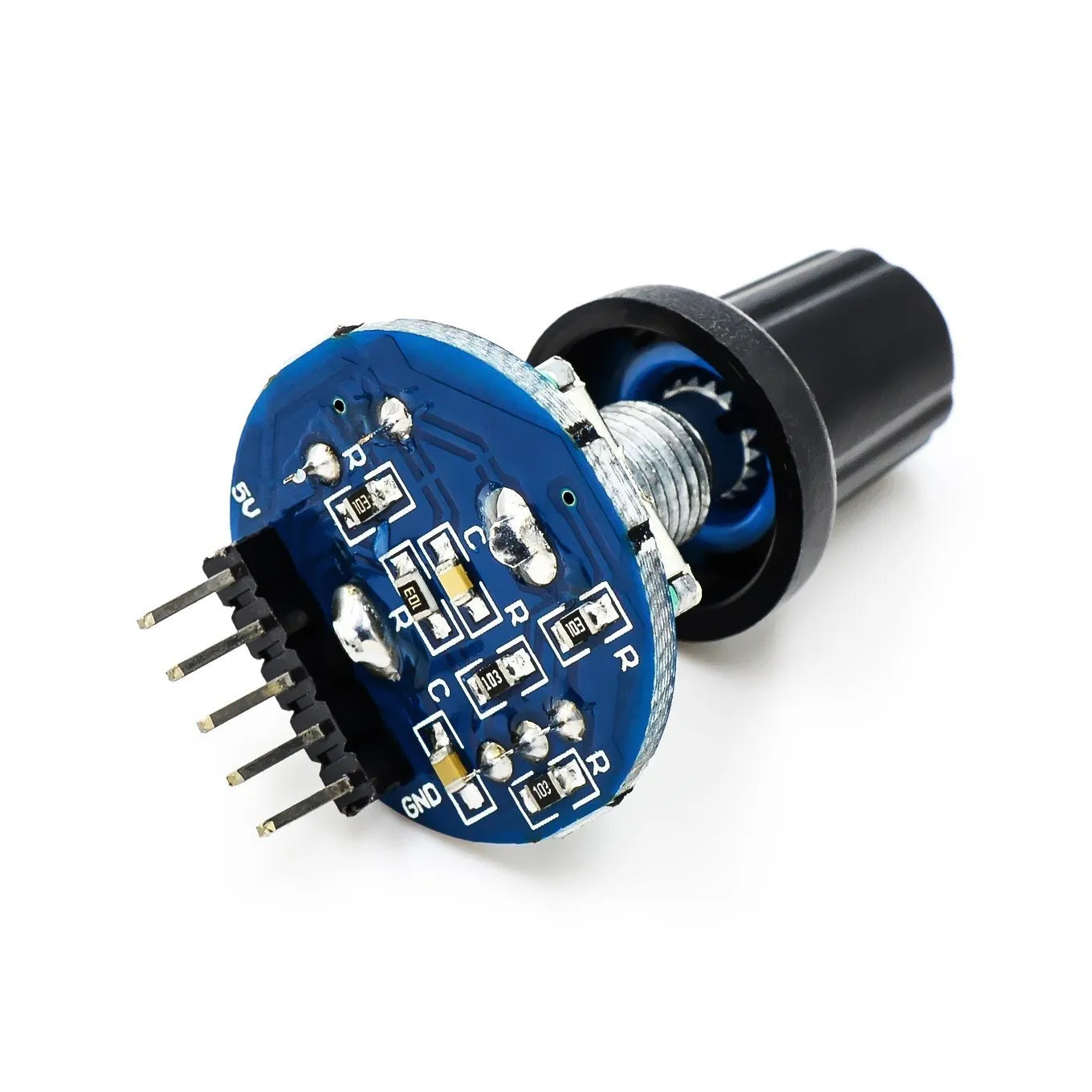 360 Degrees Rotary Encoder Module Rotary Potentiometer Analog Knob Module for Arduino KY-040 RV09 Rotary Encoder EC11 Knob Cap