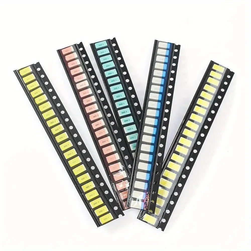 200pcs/lot SMD LED Diodes 0603 0805 1206 1210 5050 5730 High Brightness SMD LED Diodo Kit Green RED White Blue Yellow