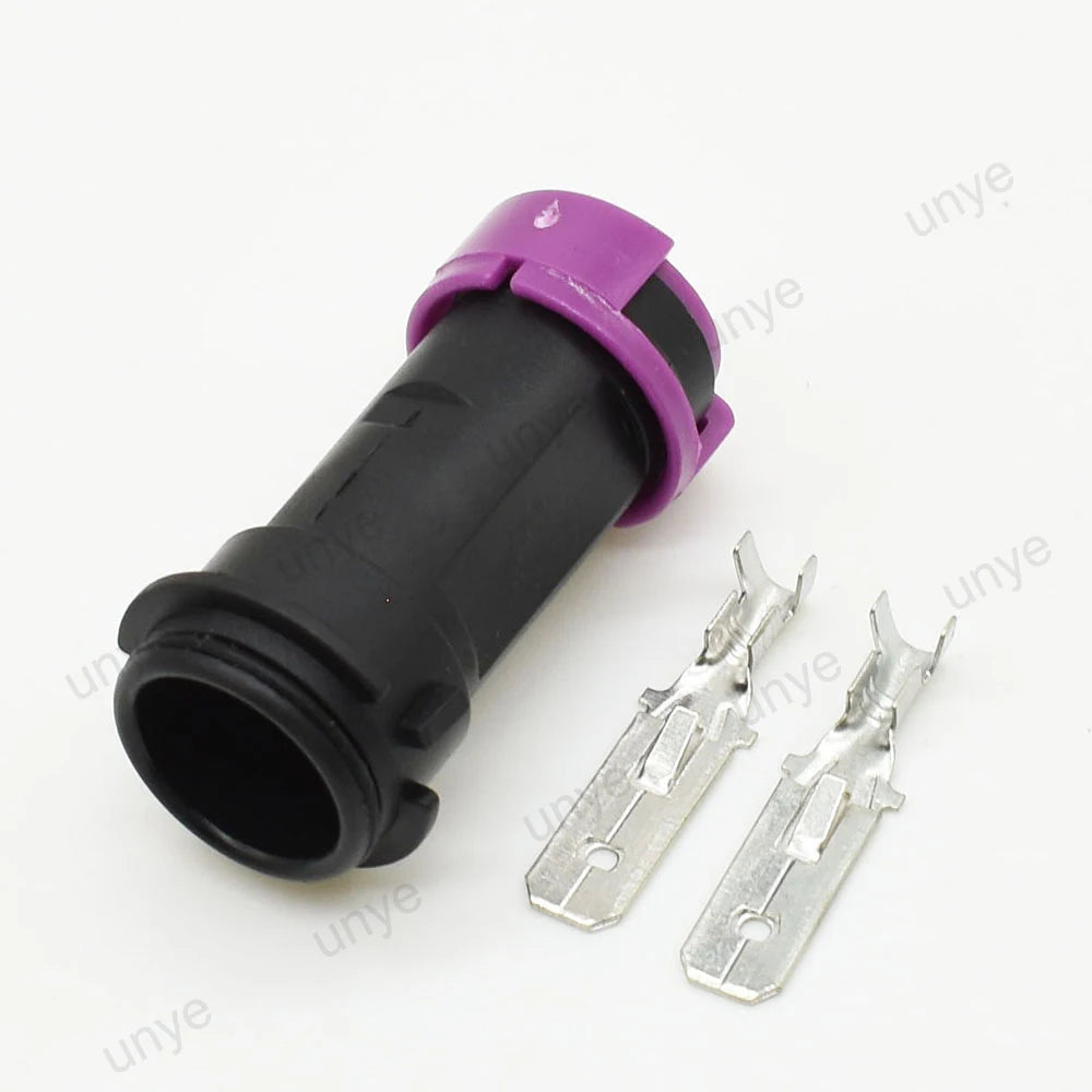 1/5 Sets Kit 2 Pin Way Male Female Circular Waterproof Fog Lamp Plug Connector for Car Rx7 813972926 813972923