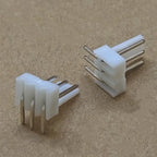 50pcs KF2510 Right Angle Pin Header 2AW 3AW 4AW 5AW 6AW 7AW 8AW 9AW 10AW 2510 2.54MM Male Wafer Connector