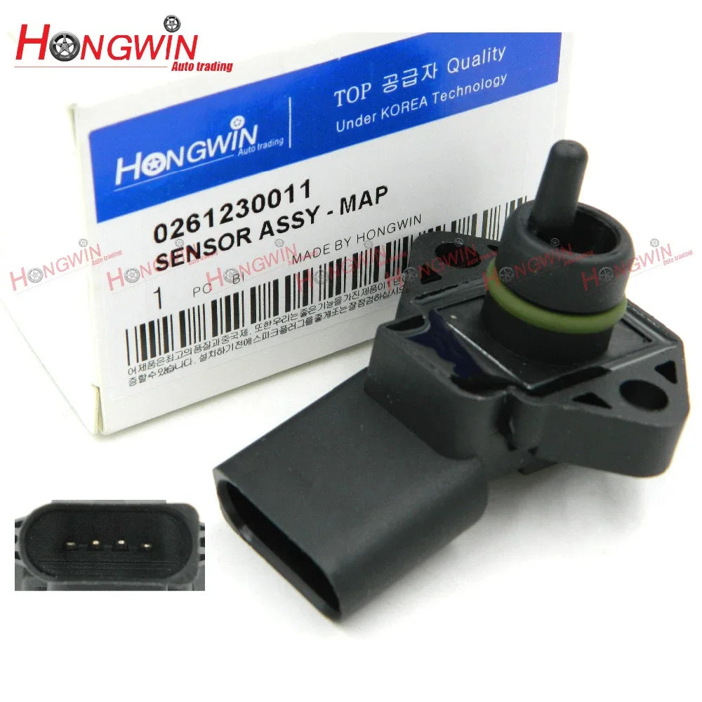 0261230011 Manifold Absolute Pressure MAP Sensor For Seat Arosa Cordob Ibiza II VW Caddy Golf III Polo 030906051A  030906051