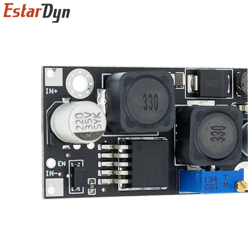 XL6019 (XL6009 upgrade) Automatic step-up step-down Dc-Dc Adjustable Converter Power Supply Module 20W 5-32V to 1.3-35V