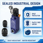 CNTD C4N‑NR Series vertical safety Micro Limit Switch IP65 Waterproof and dustproof Silver contact Safety Interlock C4N-4304NR