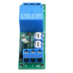 DC 5V 12V 24V Time Delay Relay Module Delayed Connection with Delayed Disconnection 2nd Gear Adjustable Relay Board 0-15 Minutes