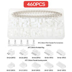 460/1550PCS Micro JST-XH And Dupont Wire Connector Kit 2.54mm 2/3/4/5/6Pin Male/Female Pin Header Cable Jumper Housing Adapter
