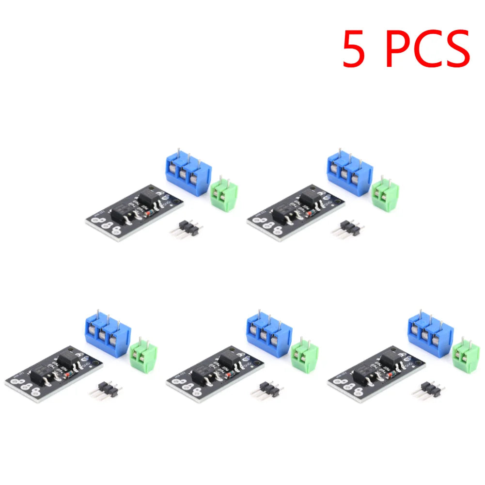 1-10PCS HW-532B LR7843 Isolated MOSFET MOS Tube FET Module Replacement Relay Board for Motor Start Stop Control PWM DC5-30V 161A