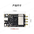 High Performance SDR Module ZYNQ7020 AD9361 AD9363 openwifi Industrial Wide Voltage Hi Isolation ESD Protection Customizable