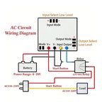 1pcs DC3.3-18V Wide Voltage Delay Relay Module 10S~24H Adjustable Power-On Trigger Timing Switch Control PCB