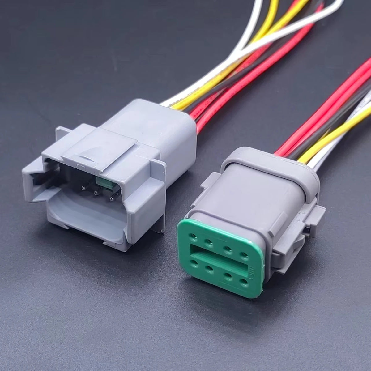 BOX DT Connector 2/3/4/6/8/12 1.5 MM Waterproof Automotive Wire Connector German Kit Male And Female Plug And Socket