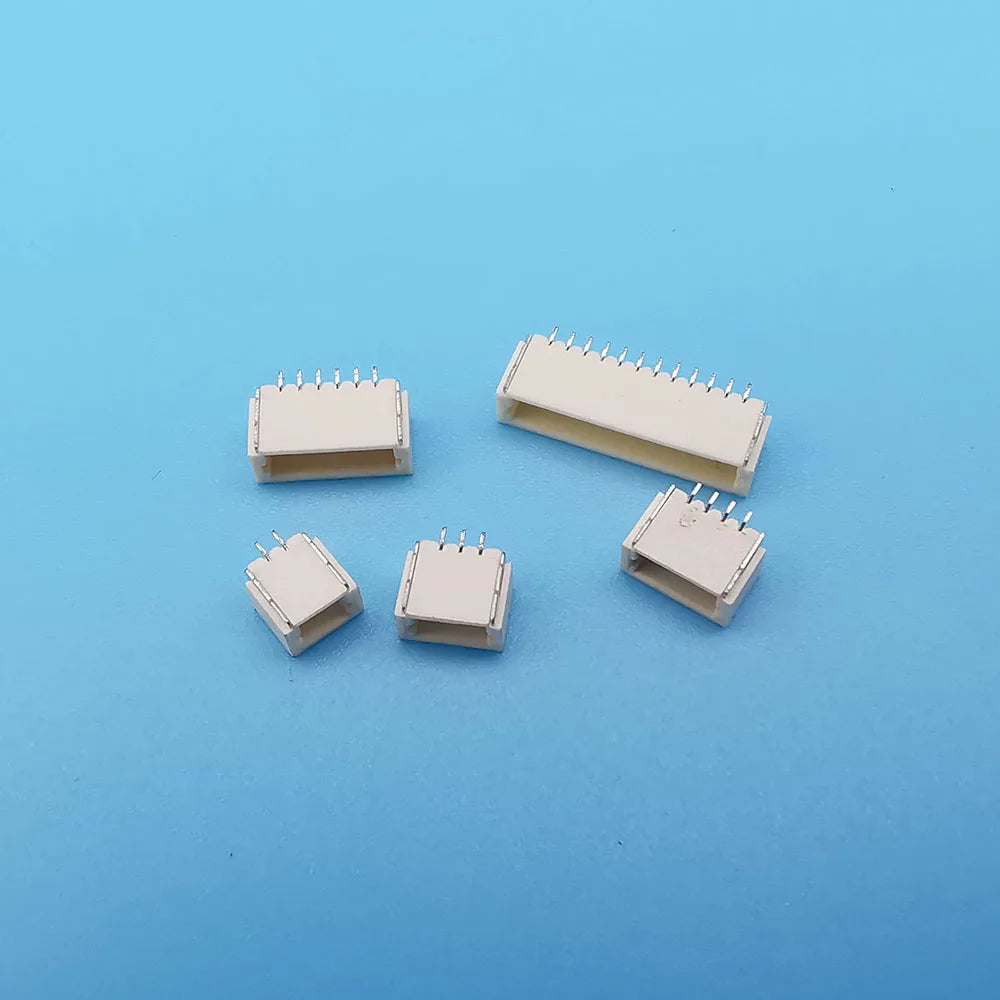 50Pcs JST SH1.0 Connector 2P 3P 4P 5P 6P 7P 8P 9P 10Pin SMT SMD Vertical /Horizontal Type Socket Housing SH 1.0mm