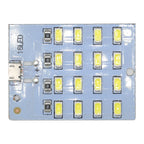 Mirco USB 5730 LED Lighting Panel USB Mobile Light Emergency Light Night Light White 5730 SMD 5V 430ma~470ma DIY Desk Lamp