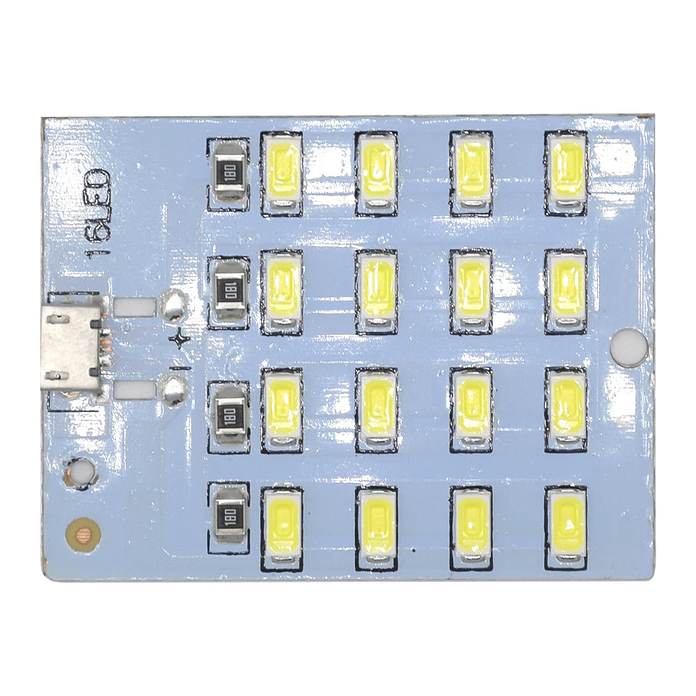 Mirco USB 5730 LED Lighting Panel USB Mobile Light Emergency Light Night Light White 5730 SMD 5V 430ma~470ma DIY Desk Lamp