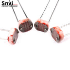 snvi 20pcs 5506 5516 5528 5537 5539 Light Dependent Resistor LDR 5MM Photoresistor wholesale retail Photoconductive resistance