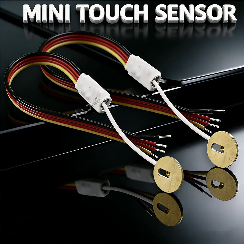 Mini Touch Switch Penetrating Dimmer Switch Hidden Capacitive Sensor DC 3.7-24V 2.5A LED Switch Water Level Monitor