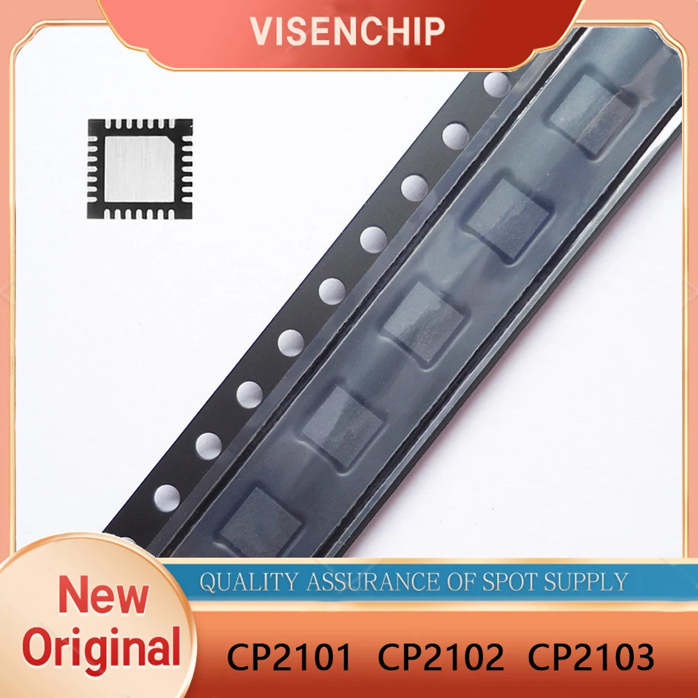 2pieces New CP2102 CP2101 CP2103 CP2101-GMR CP2102-GMR CP2103-GMR QFN-28