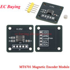 5Pc/1pc AS5600 Magnetic Encoder Module TLE5012 MT6701 MT6816 MT6826S AK09911C KTH7824 3144E Sensor Induction Control Door Switch