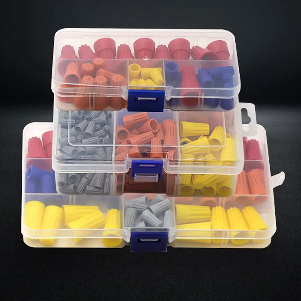 Quick Wire Connector Nut Insulated Wire Connectors Nuts Colorful Boxed Twist Caps Nuts Electrical Insulated Crimp Electrical