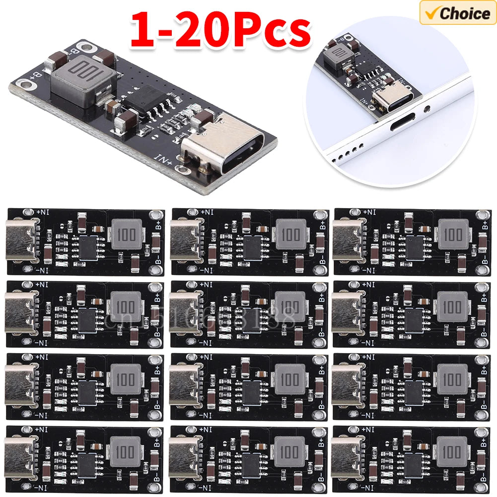 IP2312 CC/CV Mode Type-C USB Input High Current 3A Polymer Ternary Lithium Battery Quick Fast Charging Board 5V To 4.2V
