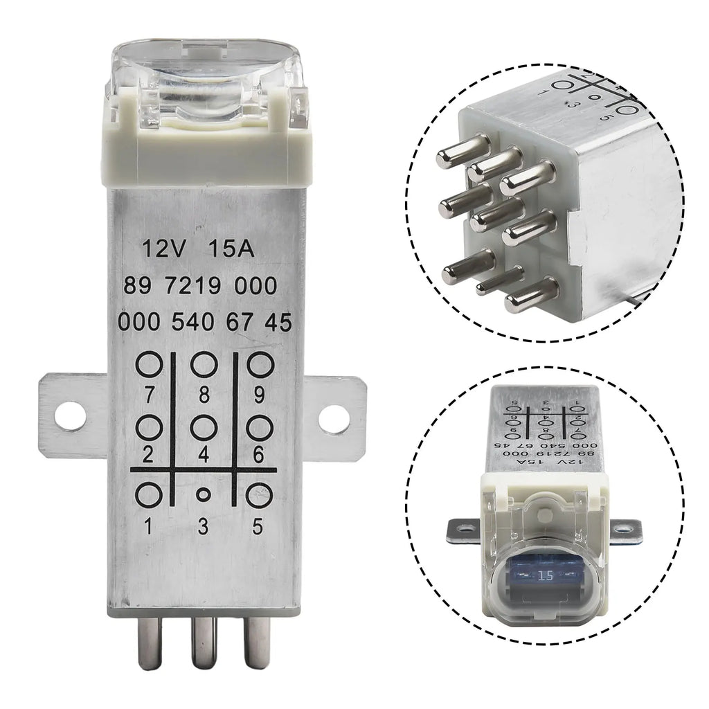 OEM Overload Protection Relay Suitable for Mercedes Models including the Iconic W124 and W202 Series Part Number 0005406745
