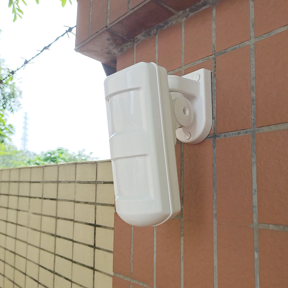 1/2/4pc Waterproof 3Tech Wired 2PIR+MW Outdoor Alarm Motion Sensor Detector Pet Friendly for Home Alarm System with Anti-mask